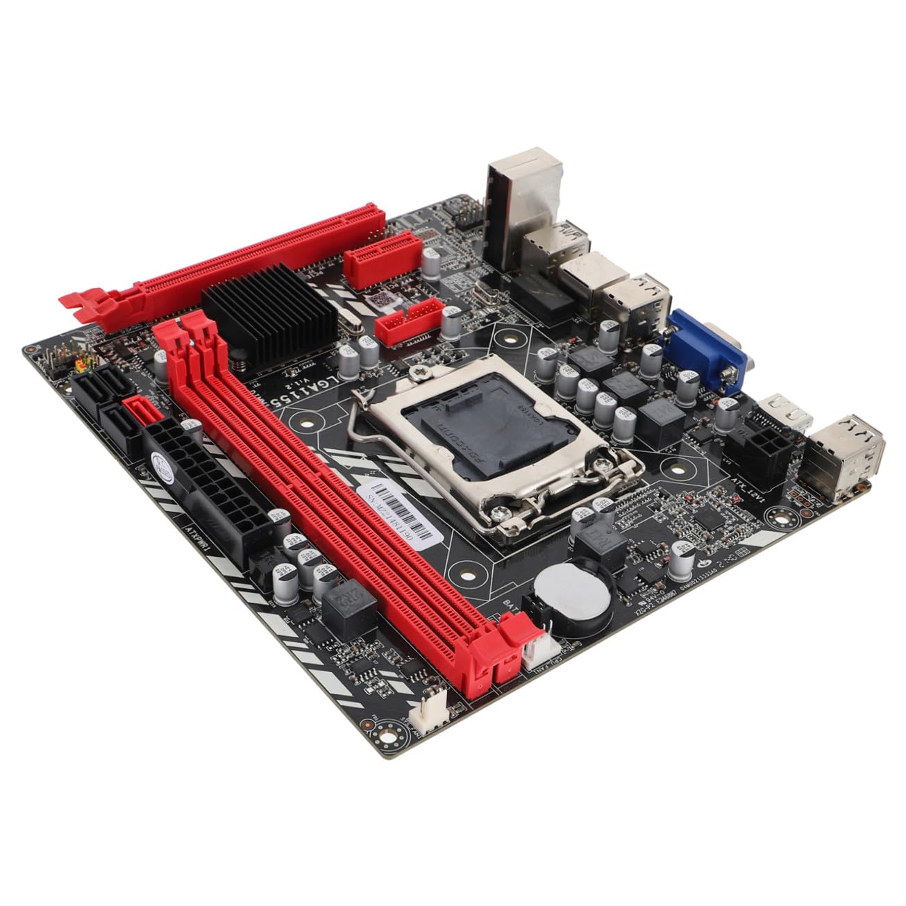Scheda Madre Atx Per Cpu Lga Compatibile Con Processori Supporto Doppia Design Elegante e Funzionale Accessorio Per Computer Gaming e Utilizzo Quotidiano