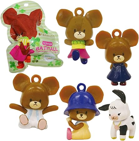 Amazon サンタン くまのがっこう キャラクター シリーズ バスボール おもちゃ入り 入浴剤 全5種類 1個単品 サンタン 粉末入浴剤 バスソルト 通販