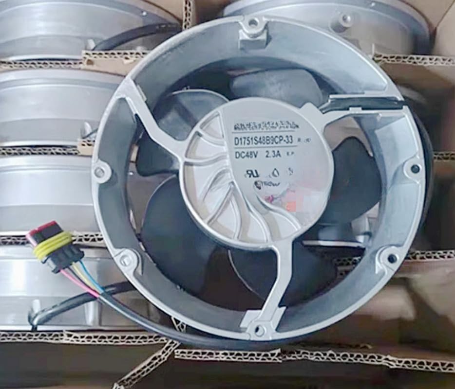 Brand New, Suitable for D1751S48B9CP-33 Variable Frequency Fan DC48V 2.3A 17cm -