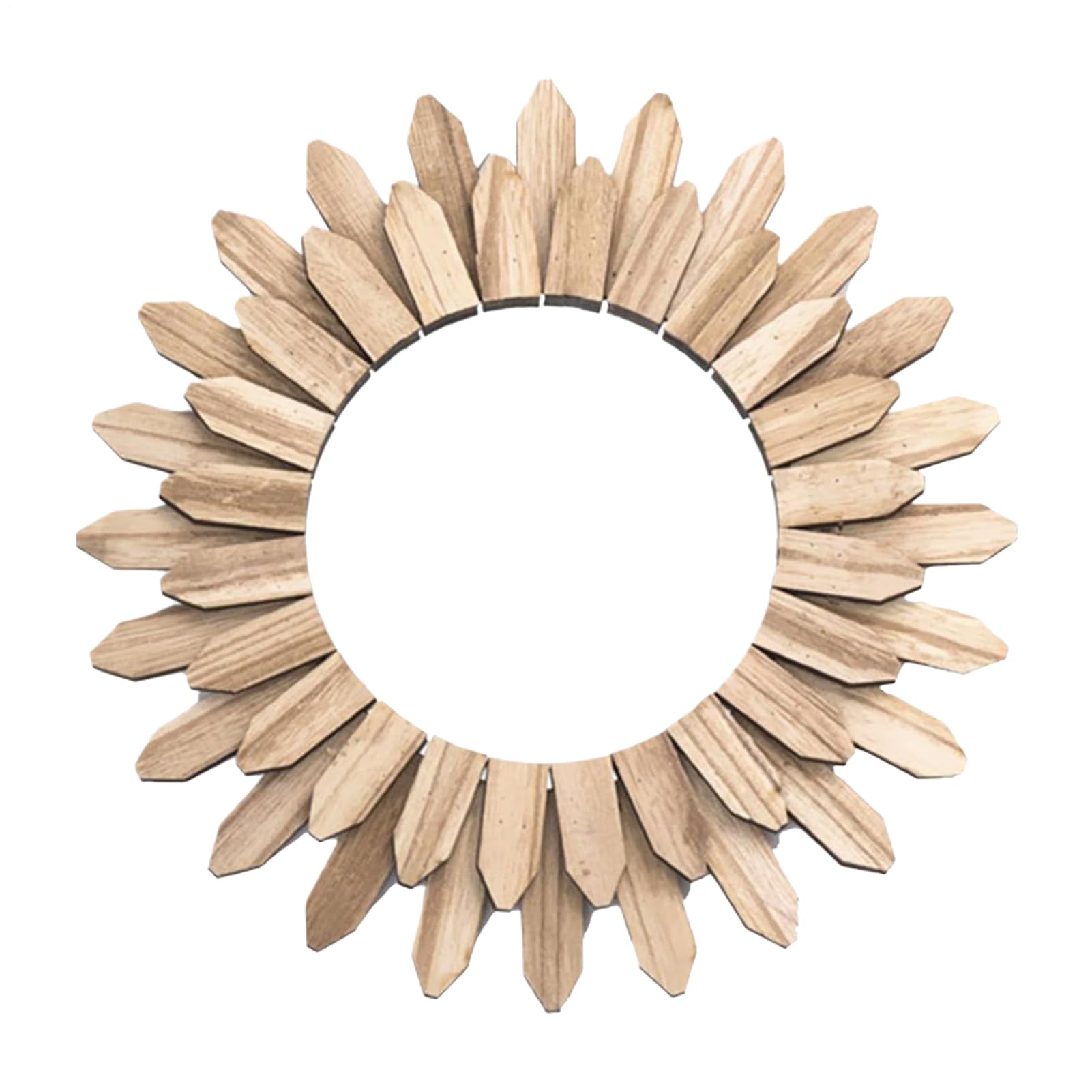 Miroir mural en bois rustique de haute qualité pour salle à manger