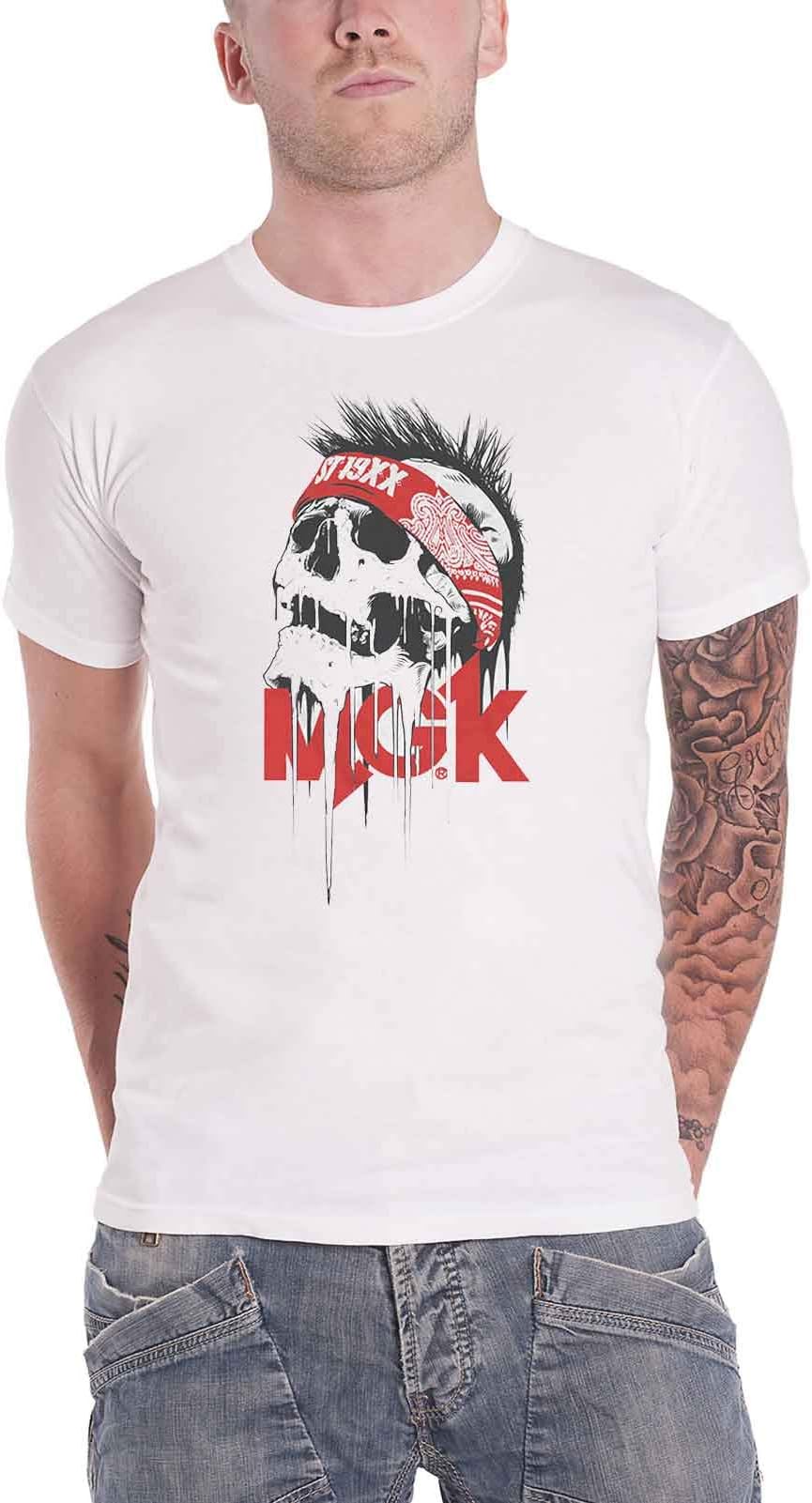 Machine Gun Kelly T Shirt Invincible Logo Official Mens White
