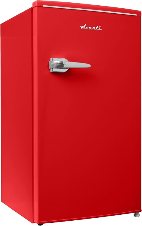Avanti RMRS31X5R-IS 3 cu ft Compact Fridge Red