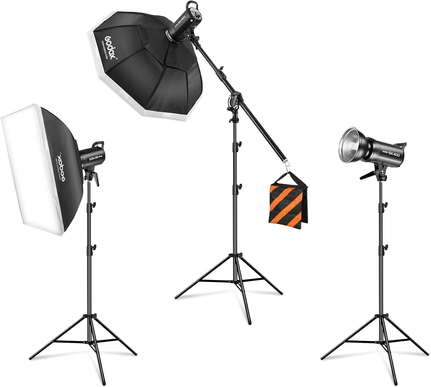 Amazon | SOONPHO 2点 撮影用 ライトスタンド 2.8M 3段階調整 軽量