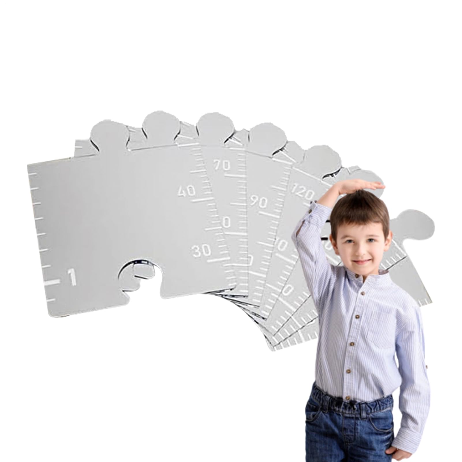 Strumento Di Misura Della Dimensione A Specchio, Tabella Di Crescita A Parete Per Bambini