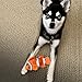 SmartPetLove Snuggle Puppy Tender-Tuffs Small Dog Toys - Orange Clownfish Dog Toy for Small Breeds with Puncture Resistant Squeaker