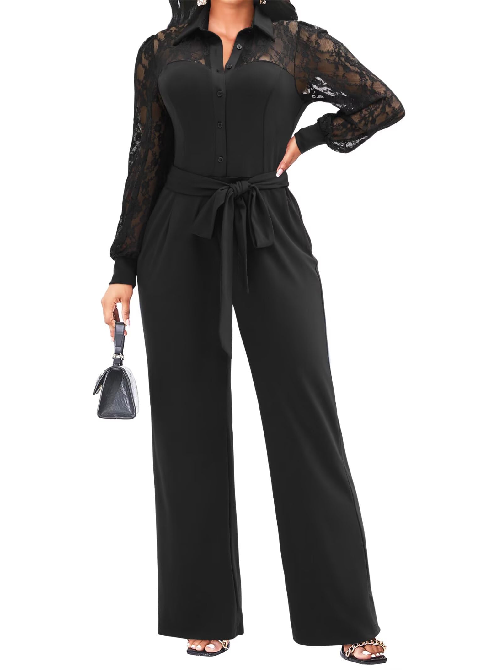 Elegant Lace Jumpsuit
