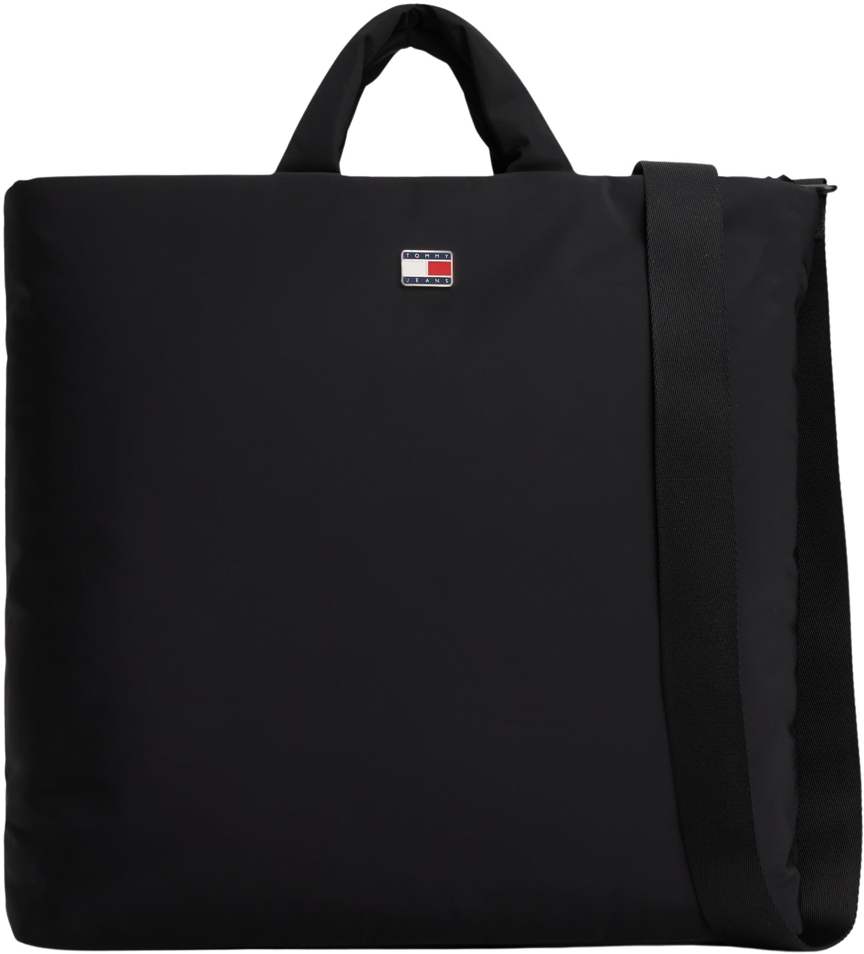 Tommy Hilfiger Men's TH FOUNDATION COMPUTER BAG AM0AM13626 Computer Bag, Black (Black), One Size