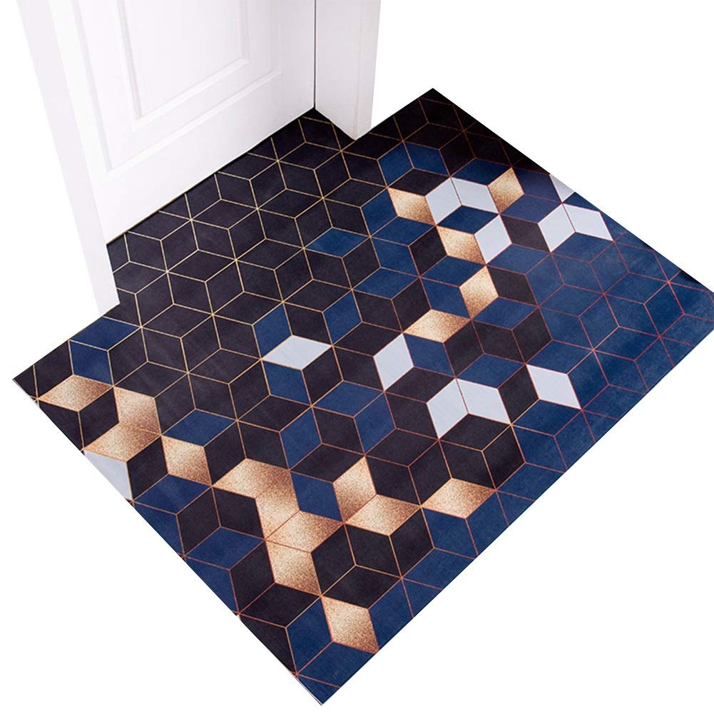 Paillasson entrée antidérapant et imperméable en PVC lavable pour sécuriser vos sols