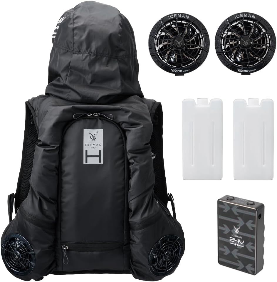 7月購入使用1回】アイスマン PRO X ハイブリッド 2025年 空調水冷服