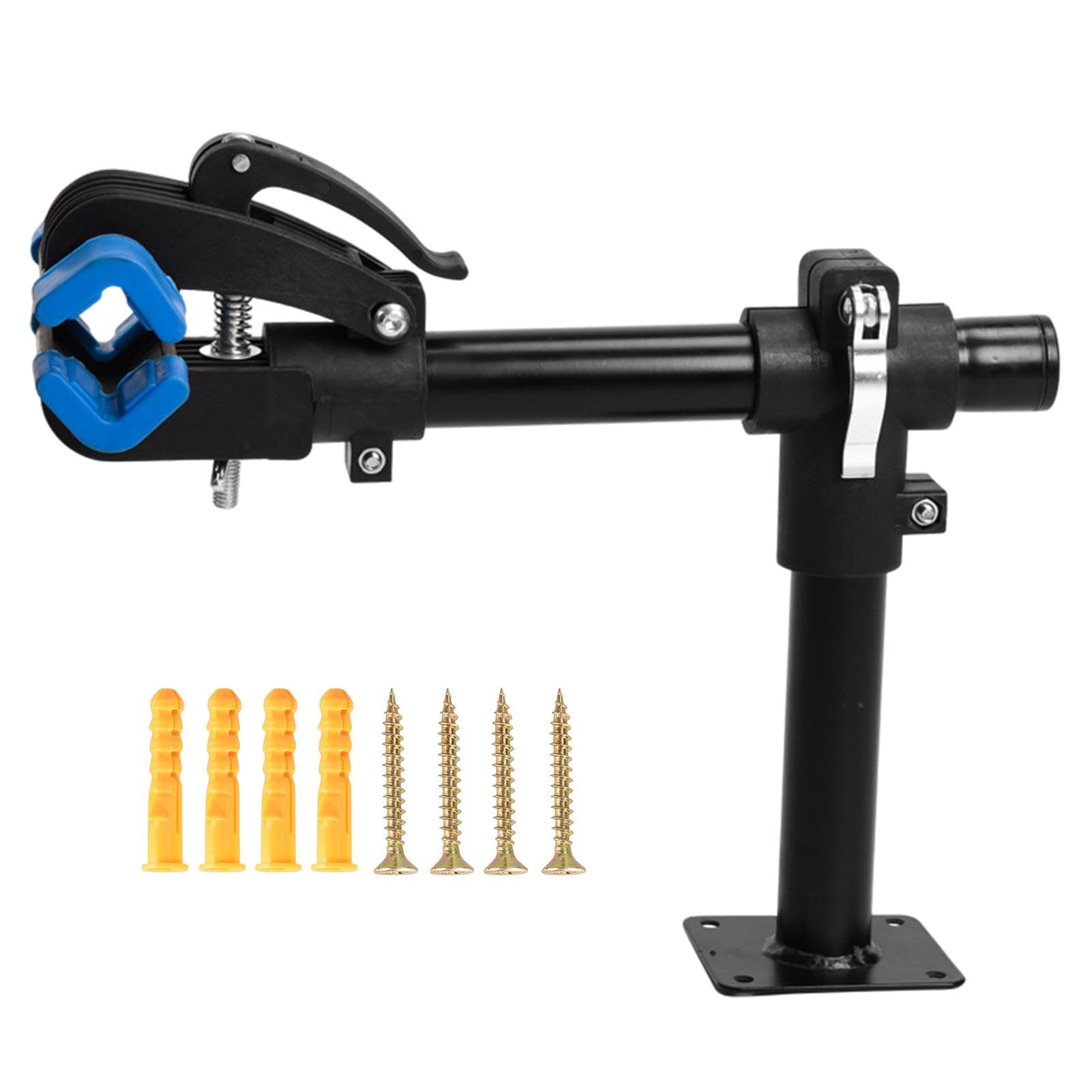 Generic Bike Repair Stand - Height Adjustable Bike Work Stands, Portable Bike Maintenance Stand | Bike Clamp Workbench Work Rack with Tool, Bike Repair Stand Bench Mount for Mountain Bike, black