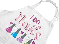 Vista 3 de VAMSII Delantal de estilista Nails con bolsillo - Delantal de cosmetología regalos