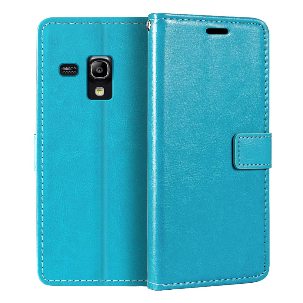 ShantimeSamsung Galaxy S3 Mini i8190 Wallet Case, Premium PU Leather Magnetic Flip Case Cover with Card Holder and Kickstand for Samsung Galaxy S3 Mini i8190