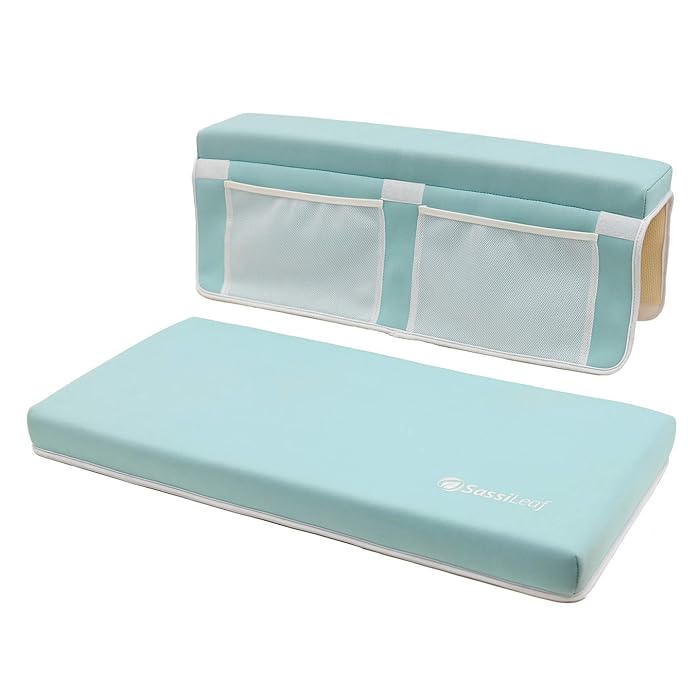 Buy SassiLeaf Bath Kneeler and Elbow Rest Premium Extra Wide, Extra