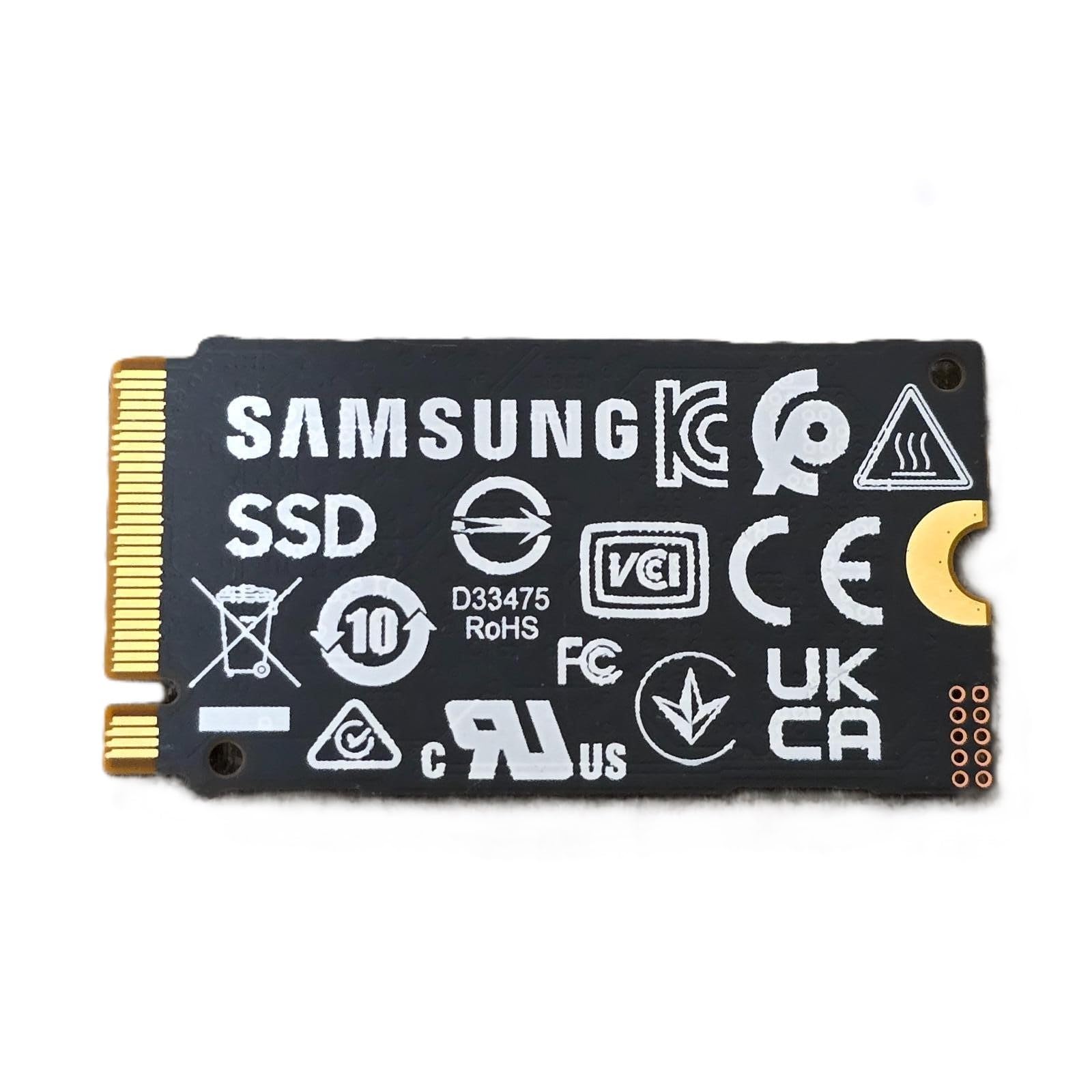 Samsung SSD 1TB, M.2 PCIe Gen 4.0 x4 NVMe, Serie PM9C1B 2242, Velocità Lettura/Scrittura Sequenziale fino a 7.100/6.700 MB/s, MZAL81T0HFLB - OEM BULK