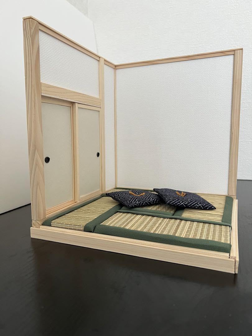 Amazon.co.jp: おまけ付き ミニチュア ドールハウス 和室 四畳半