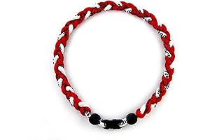 MapofBeauty's Dazzling Three-Tone Tornado Braided Rope Necklace