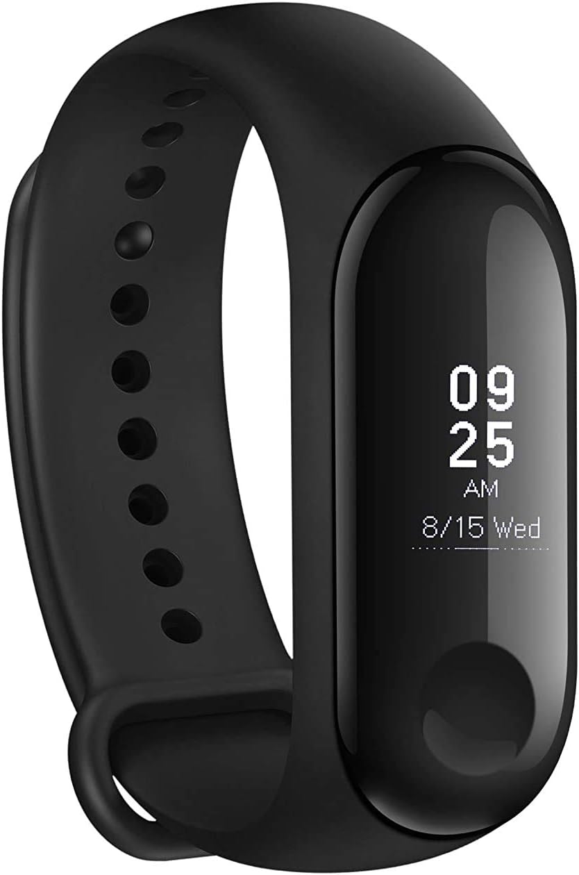 ShopsGeniune M4 Smart Fitness Band for Nokia 500 Fate Sports Smart Fitness Band 2 Bracelet/Fitband, Heart Rate Monitor Sensor M2 OLED Bluetooth Wristband Waterproof Sports Health Activity Tracker Watch ( Band,Black)