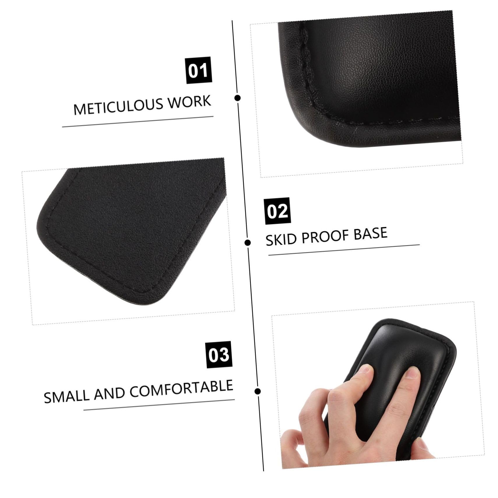 STOBOK 3 Set Di Poggiapolsi Per Laptop Supporto Per Mouse Tappetino Per Gomiti Tappetino Per Polso E Poggiagomiti Per Computer 2 Pezzi * 3