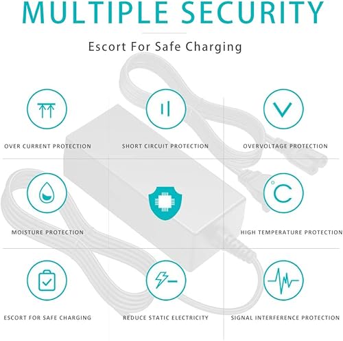 Miniatura 6 de Bird&Lime - Adaptador de corriente de 42 V 2 A, compatible con Bird, Lime, Lime-S, Skip, Spin, M365, Bird Charger, Lime Charger