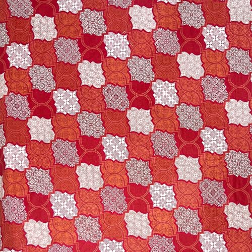 Image of Weave & Decor Cotton Bedsheet for Single Bed 90x60 Inches Soft and Breathable, Includes 1 Pillow Cover 20x30 Inches