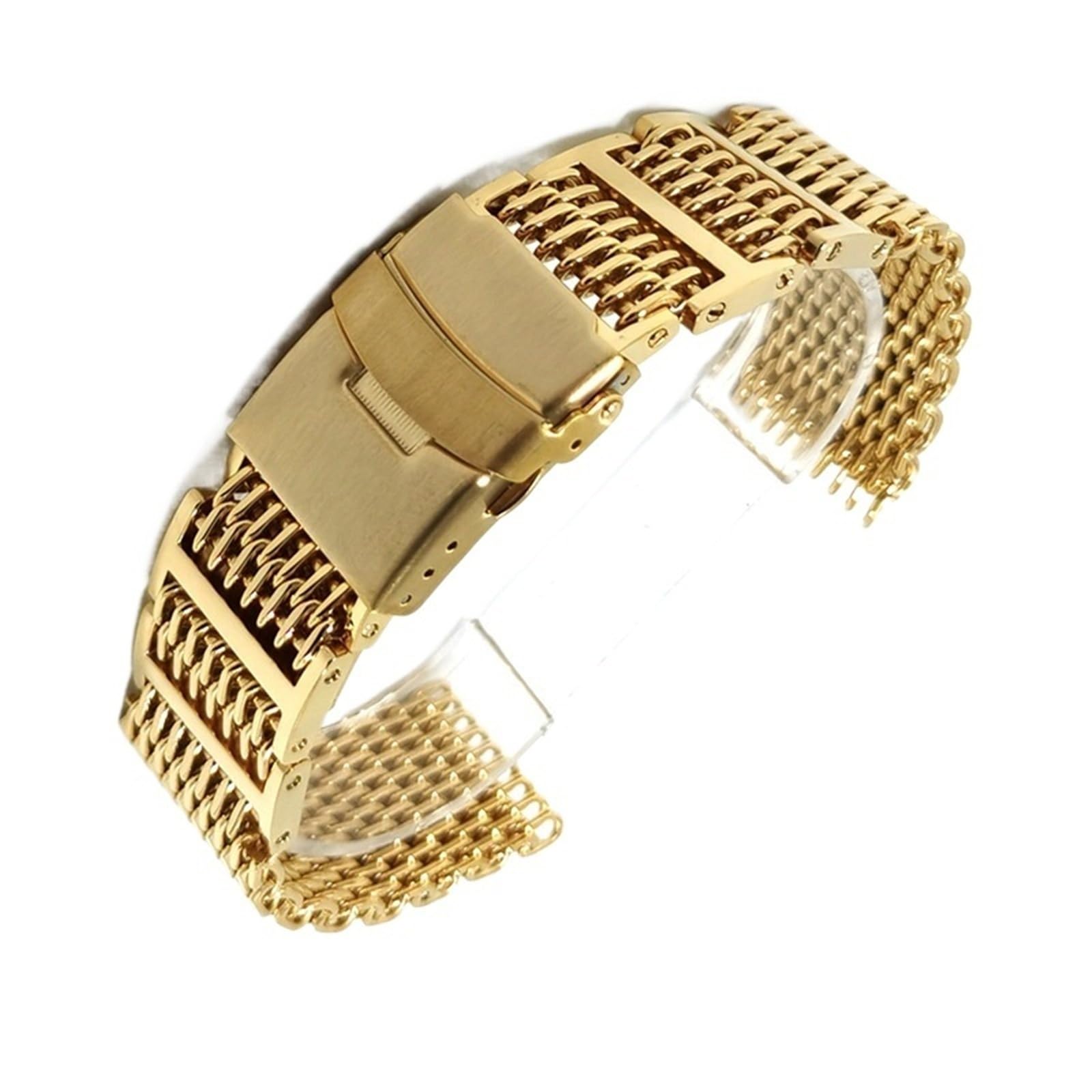 Bracelet maille de requin acier inoxydable anti-corrosion et ultra résistant - 8