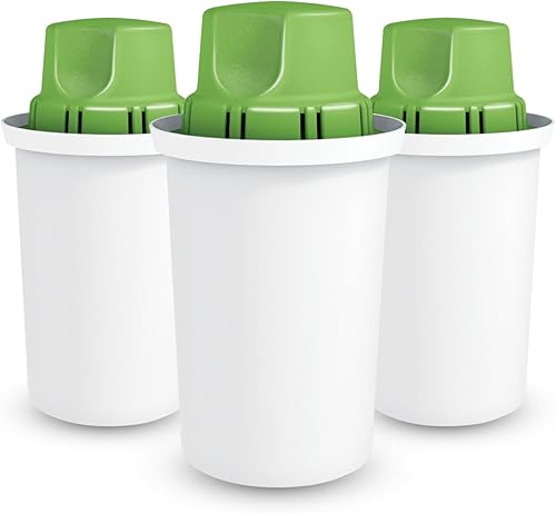 DAFI Filtro de agua alcalino para jarra de agua paquete de 3 alto pH y potencial negativo o negativo cartuchos de agua alcalina purificador de goteo DAFI Filtro de agua alcalino para jarra de agua paquete de 3 alto pH y potencial negativo o negativo cartuchos de agua alcalina purificador de goteo