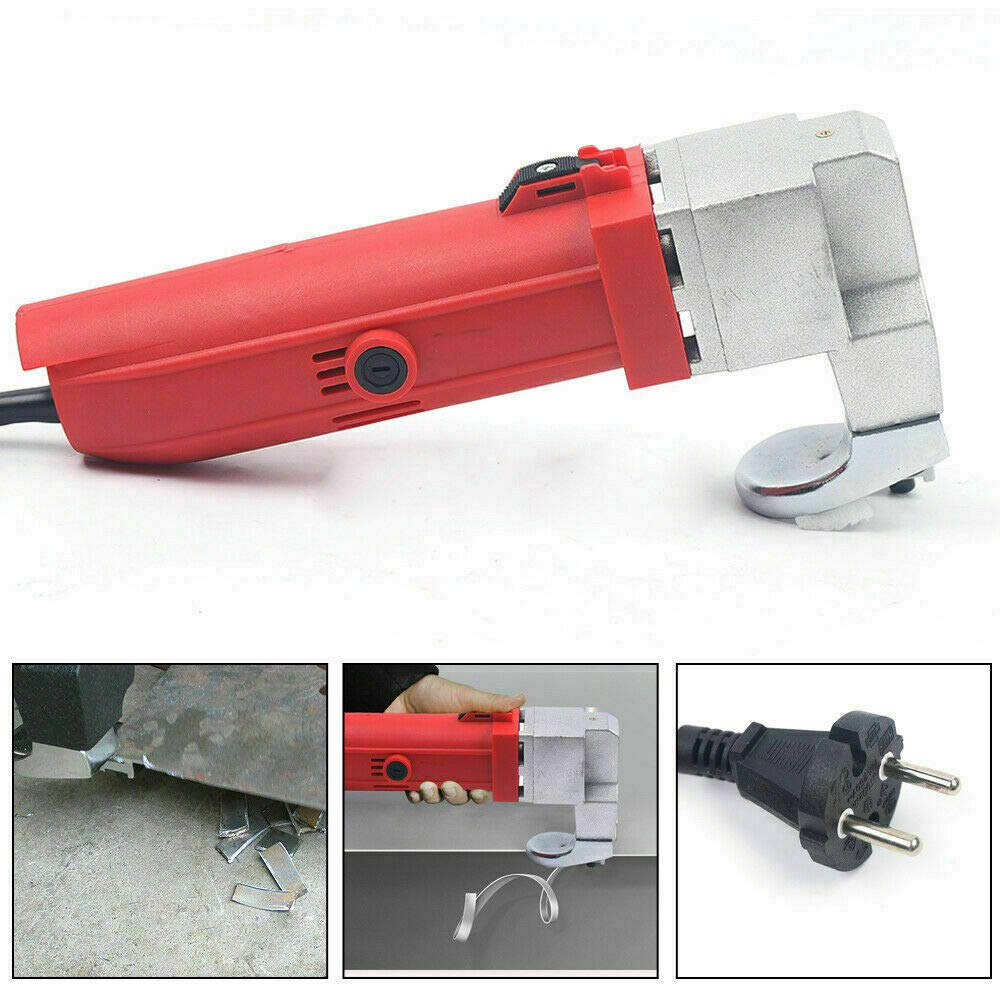 Cisaille à tôle électrique 500 W - 2000 tr/min - Pour couper le métal