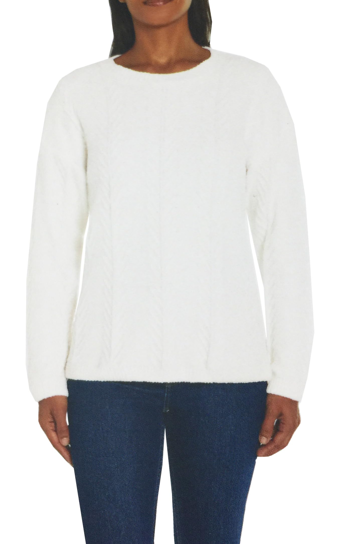 Orvis Womens Chenille Crewneck Sweater