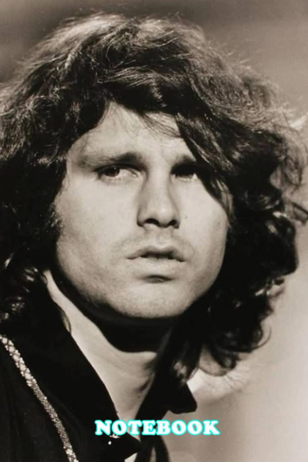 Notebook : Jim Morrison The Doors Lined College Ruled Paper,6x9 100 Pages, Thankgiving Notebook Journal, Matte Finish Cover #226