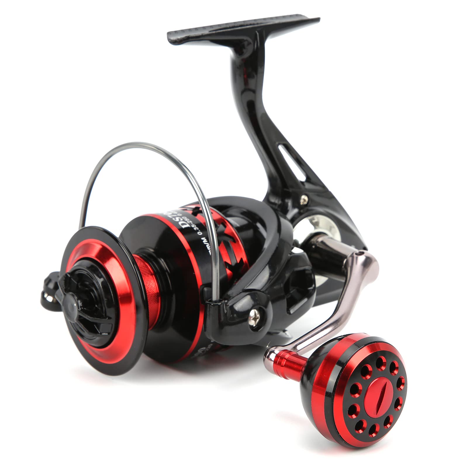 Fishing Kołowrotek Spinningowy o dużej prędkości Metalowa szpula Słonowodne Słodkowodne Bass Karp Sprzęt wędkarski z drutem o dużej pojemności Kubek do rzek Jeziora Oceany