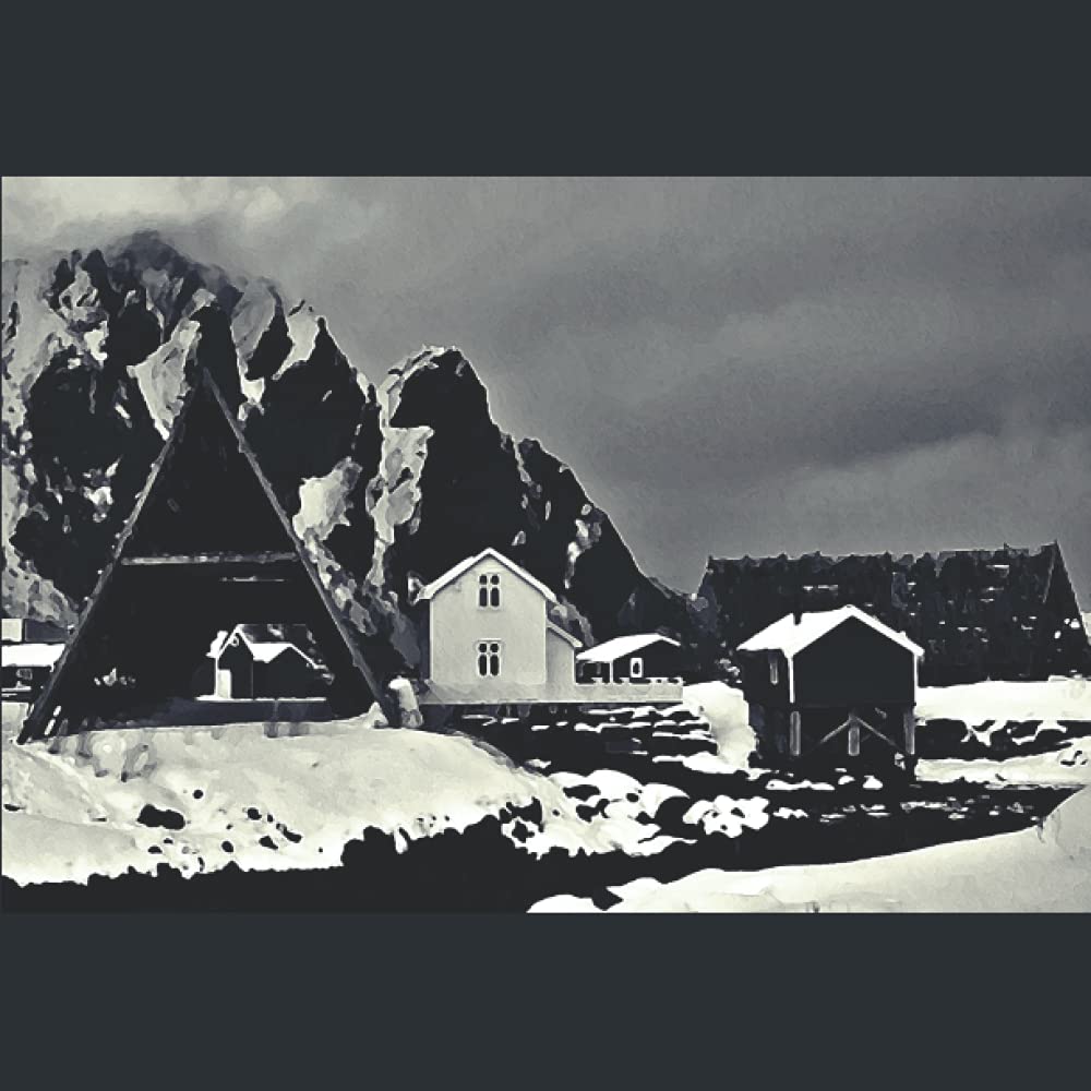 Horror Noir Arctic Circle : l'album de peintures de Lofoten en édition luxe