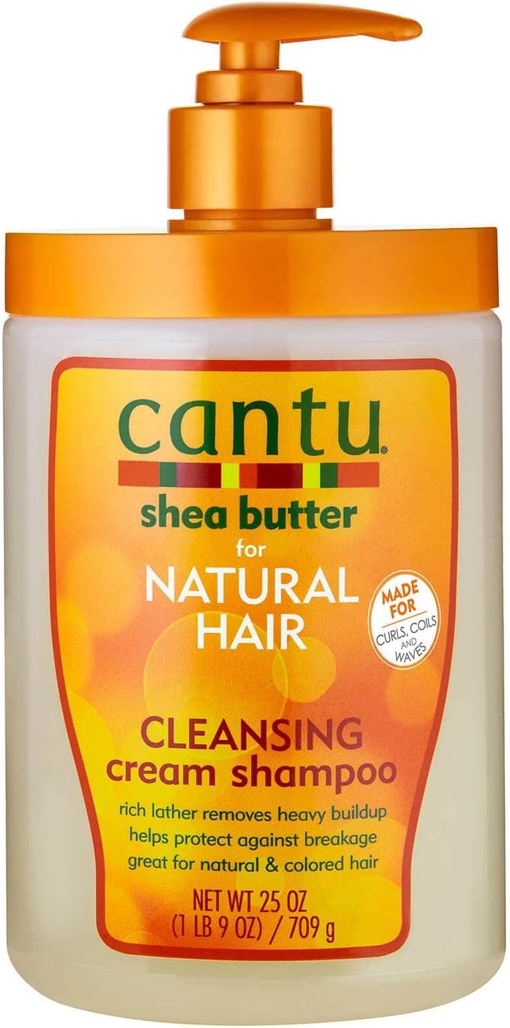 Cantu / Shea Butter / Sulfate Free Shampoo / Hydrating Cream Conditioner / Salon Size 25oz / Deal, 708.7 g (Pack of 1) - Image 4