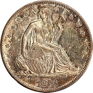 1876 S Liberty Seated Half Dollars Half Dollar MS64 NGCCAC - coolthings.us