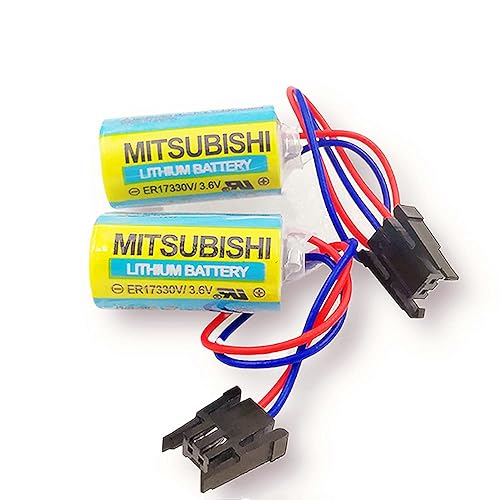 Miniatura 4 de 10 unids A6BAT ER17330V3.6V 1700mAh PLC Batería MR-BAT de litio con enchufe para FANUC CNC System US Stock