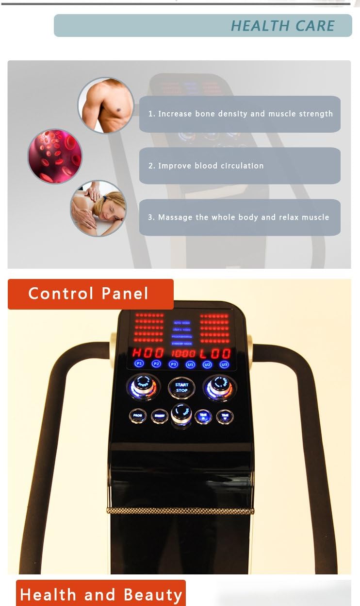 Dual Motor 1500w Professional Vibration Vibe Plate Exercise Fitness Machine