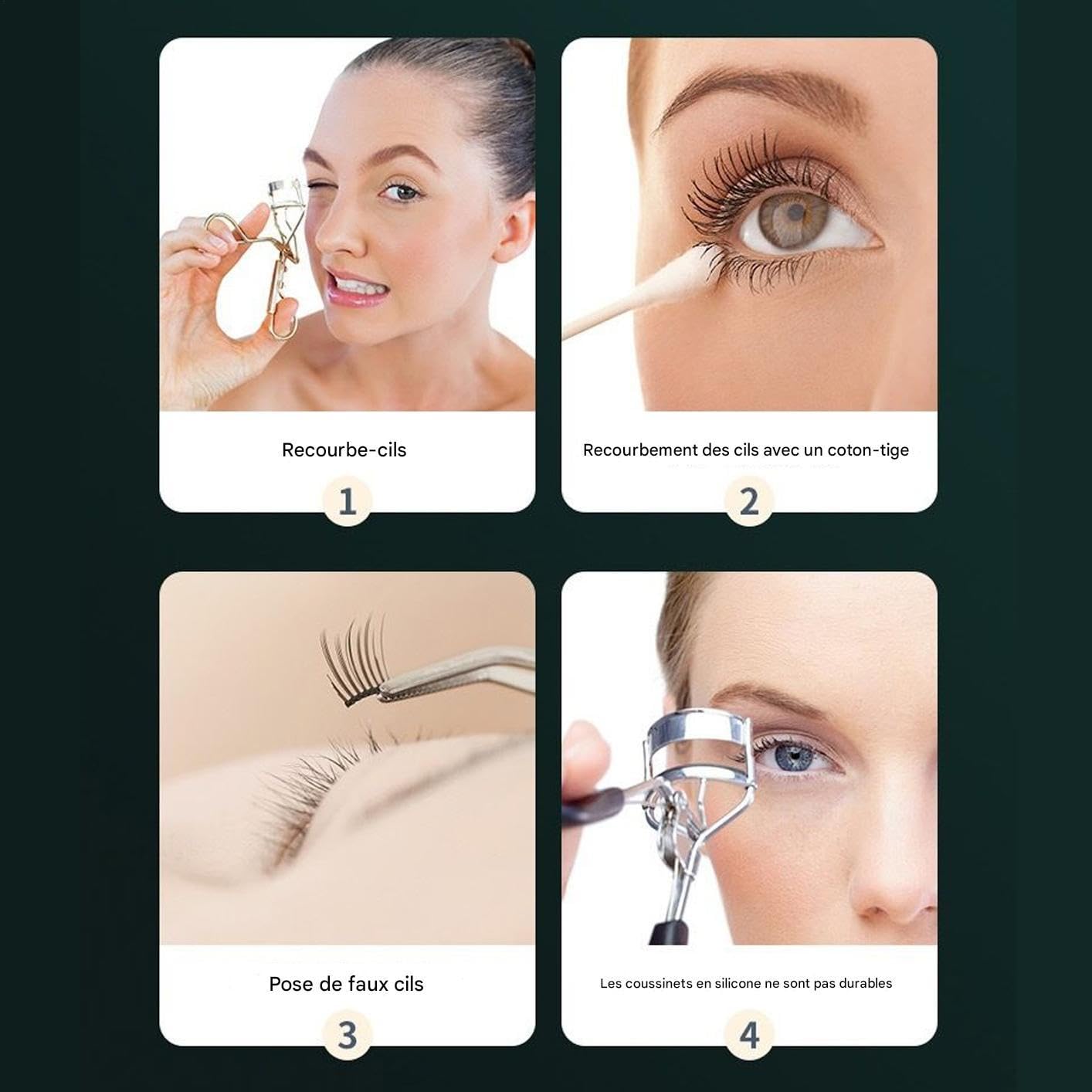 Piegaciglia Riscaldato Elettrico Elettrico Ricaricabile Portatile | Curvaciglia Riscaldato Per Donne Fidanzate Amiche Quotidiano Trucco Viaggio Casa Esterno Sicuro Delic