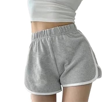 LISHIREN Women's Pants Sports Casual Korean Shorts Trousers