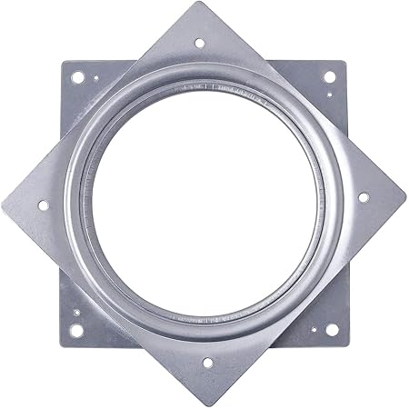 DMSTECH 6" Lazy Susan Turntable 500 LBS pounds Steel Ball Bearing Rotating Tray Strong Sturdy Table Cabinet Low Profile