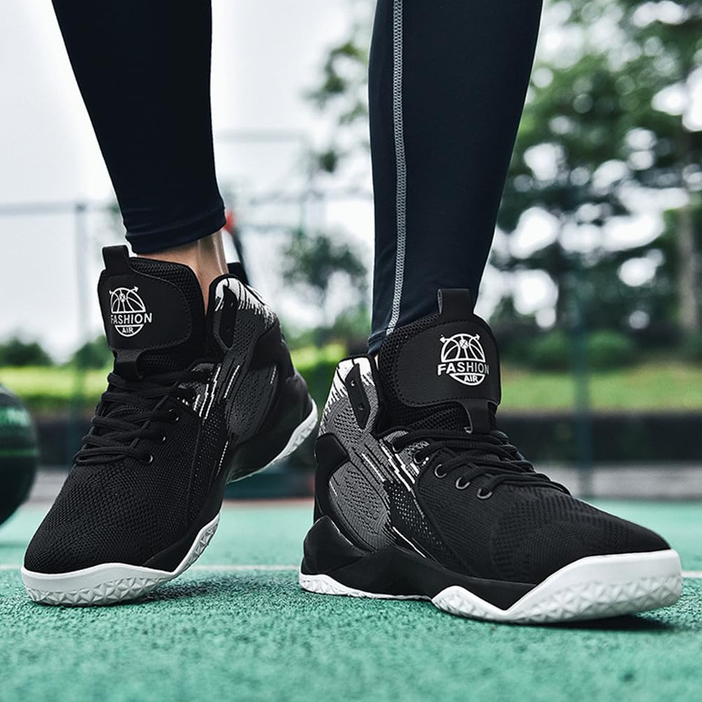 Zapatillas de Baloncesto para Hombre Zapatos de Baloncesto Aire Libre Antideslizantes Calzado de Baloncesto Hombre Masculino Deportivas Calzado