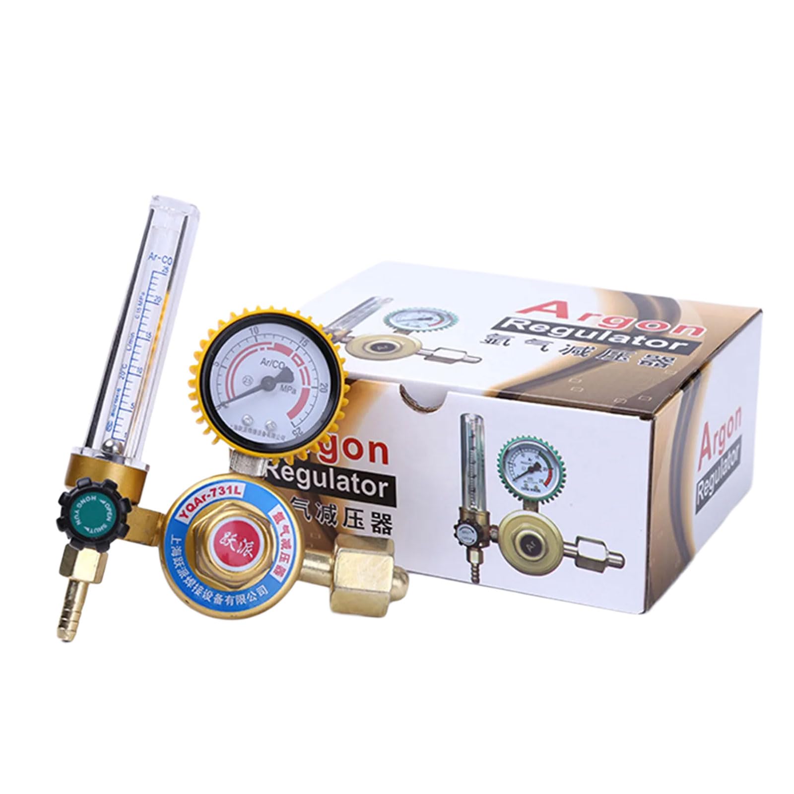 Cazstyk Argon Regulator With Metal Construction For Welding Applications Efficient Argon Control Device Featuring High Accuracy Measurement