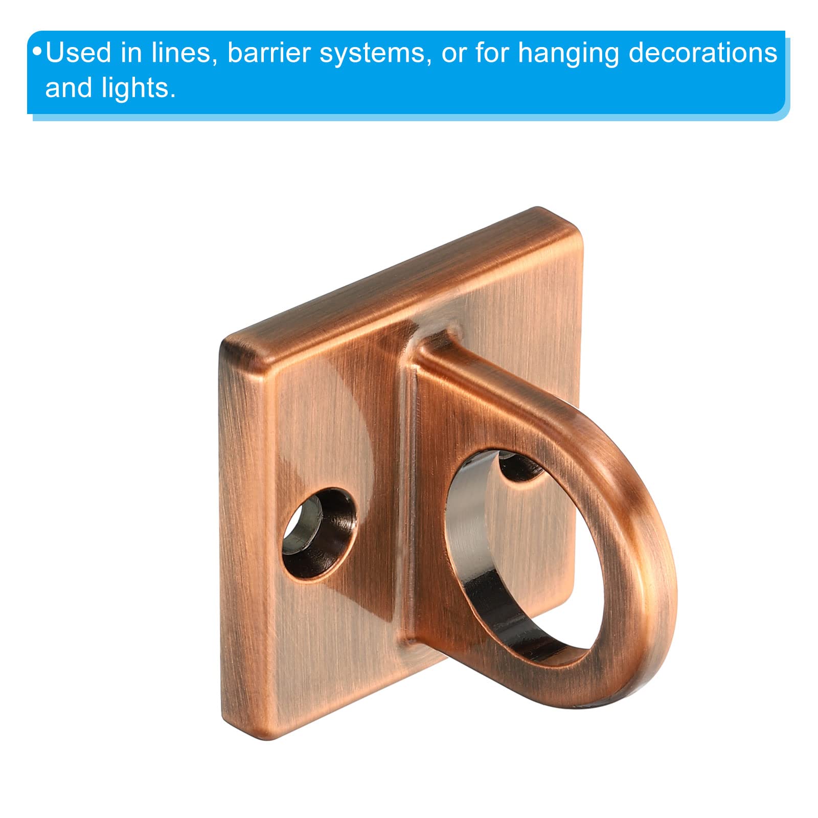 PATIKIL Pad Eye Plate U Hooks - Image 4