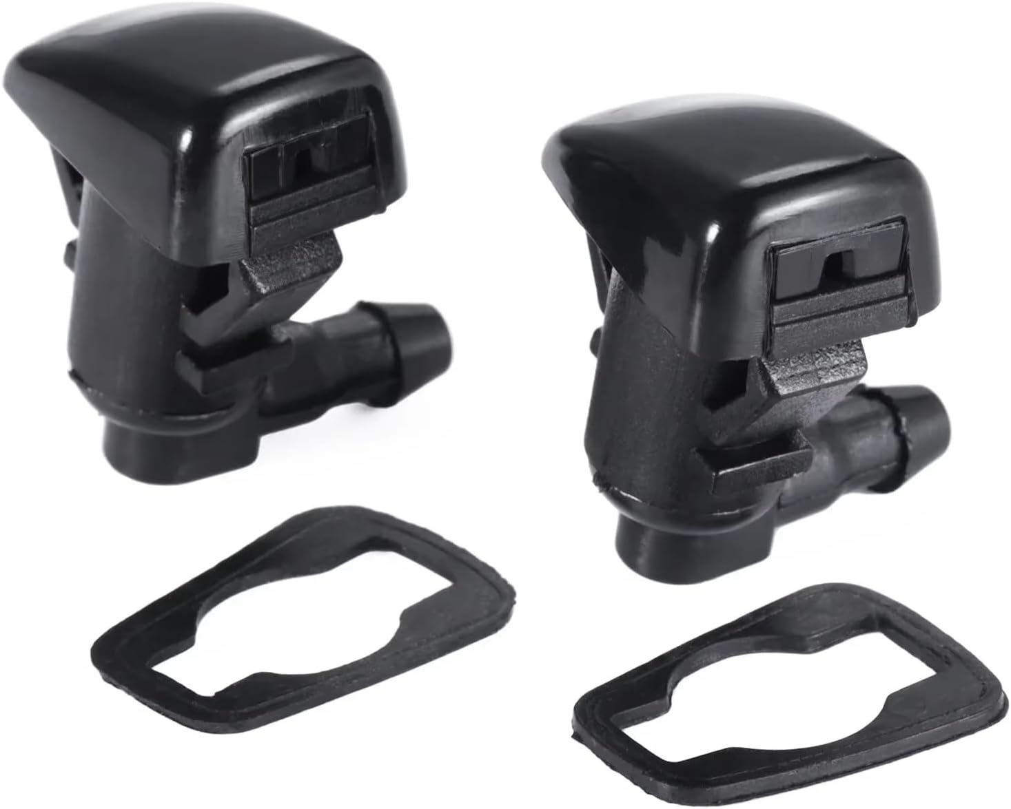 Car Wiper Washer Sprayer Replacement for For Fusion 2008 2009 2010 2011 2012 OEM 8E5Z17603A 2Pcs Windshield Washer Nozzles Front Spray Kit Repairs
