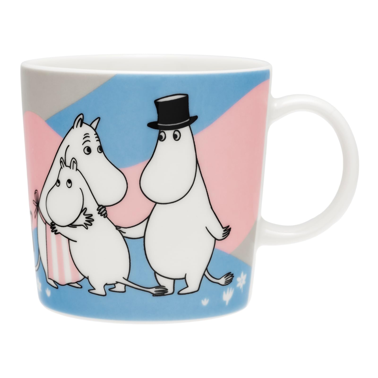 Arabia Moomin Mug Home at Last Purple Porcelain 10oz Coffee Cup Collector