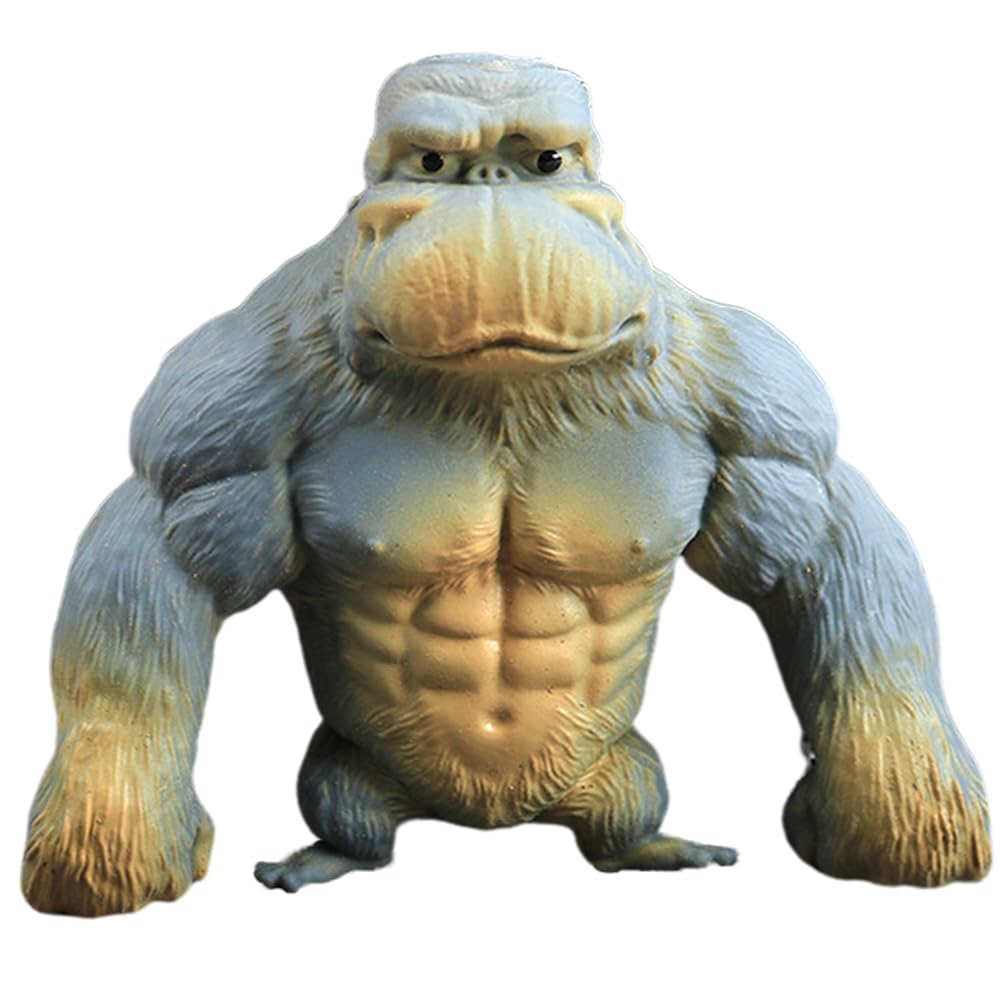 Gorilla Stress Relief Toys, Sensory Toys for Relieving Stress and Anxiety, Stress Reliever ,Anti-stress Squeeze Orangutan Animals Toys, Autism, Birthday Gifts, Halloween, Christmas