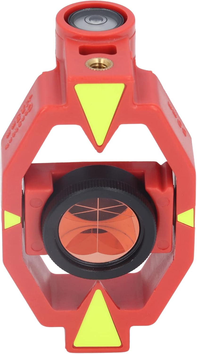 Jonlaki Lightweight Prism for Total Station, Easy Installation with 17.5mm Offset, ABS & K9 Materials