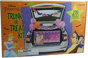 Disney Princess Trunk or Treat Decorating Kits: A Royal Way to Trick-or-Treat!