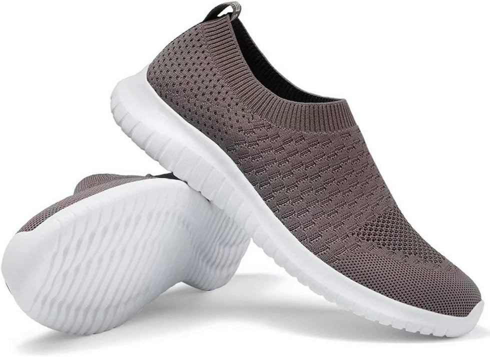 konhill Women's Slip On Sneakers Non Slip Walking Shoes Breathable Mesh Work Casual Lightweight Tennis Workout Shoes - Image 6