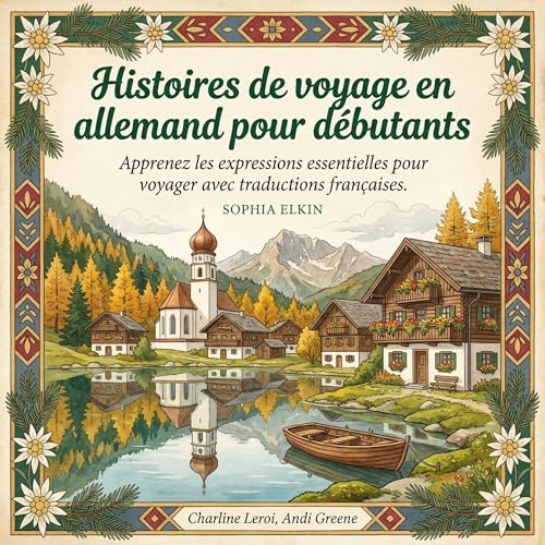 Histoires de voyage en allemand pour d&eacute;butants cover art