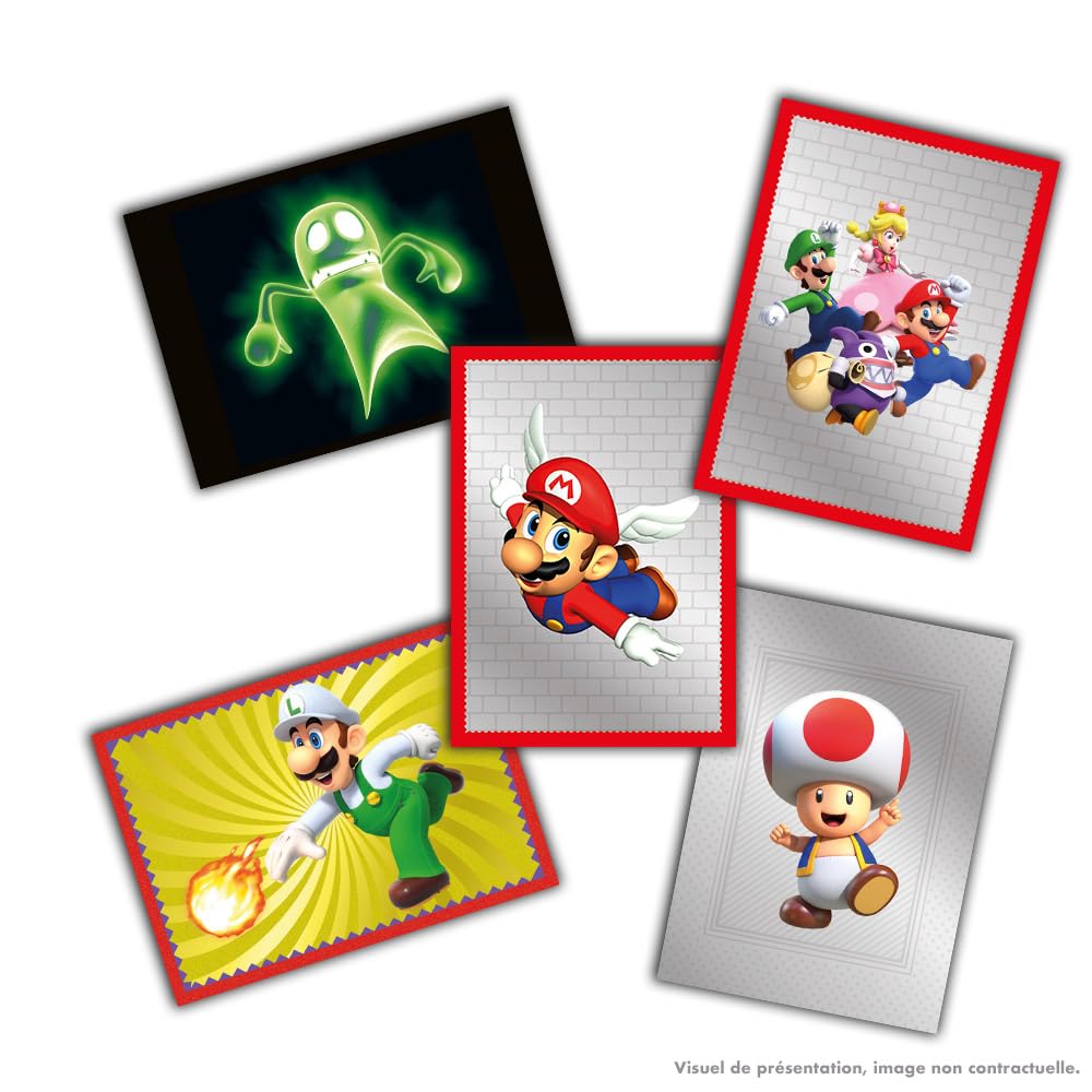 Panini Super Mario – Blister 13 Pochettes + 1 Offerte – 70 Stickers à Collectionner