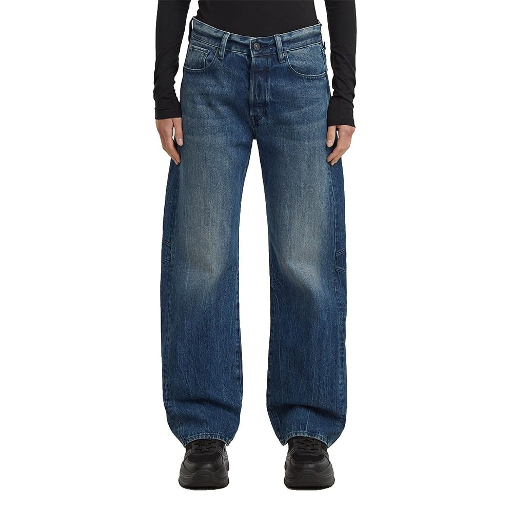 G-STAR Damen Bowey 3D Boyfriend Jeans, Blau (Worn in Mountain Dusk D25372-D499-G817), 26W / 28L